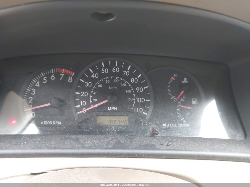 2004 Toyota Corolla Ce/Le VIN: JTDBR32E642029652 Lot: 42353011