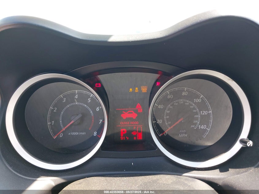 2012 MITSUBISHI LANCER VIN: JA32U2FU3CU009922