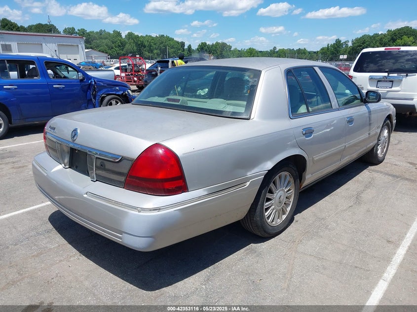 2009 MERCURY GRAND MARQUIS VIN: 2MEHM75V89X608107
