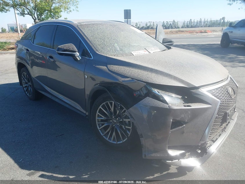 Vin: 2t2bzmca6hc133384, lot: 42845444, lexus rx 350 f sport 2017 img_1
