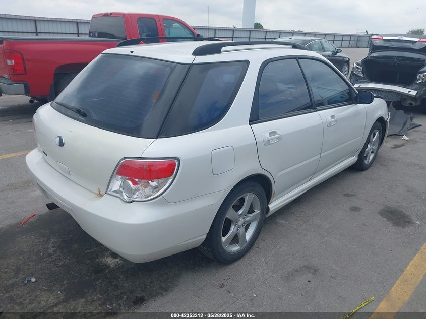 2007 SUBARU IMPREZA VIN: JF1GG61607H817826