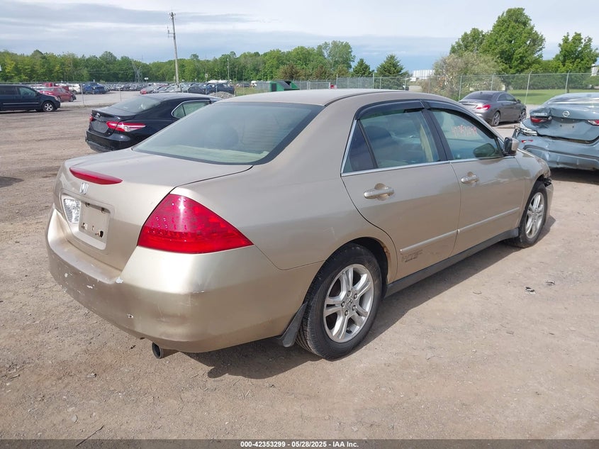 2006 HONDA ACCORD VIN: 1HGCM56456A174580