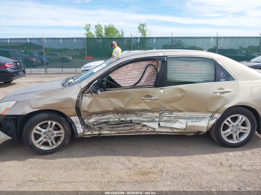 2006 HONDA ACCORD VIN: 1HGCM56456A174580