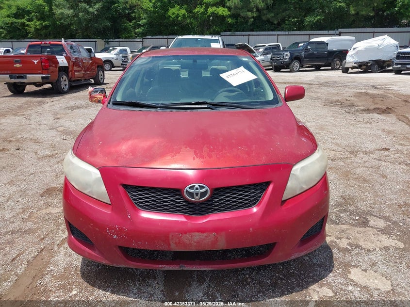 2009 TOYOTA COROLLA VIN: JTDBL40E399045283