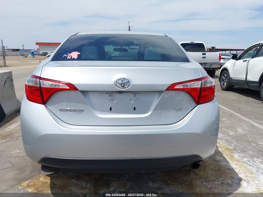 2016 TOYOTA COROLLA VIN: 2T1BURHE4GC732181