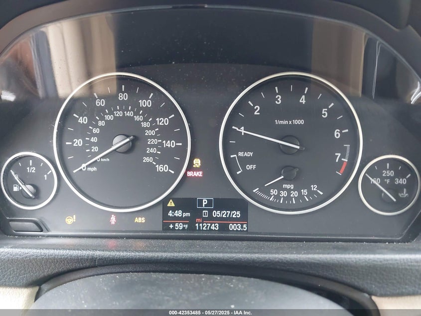 2014 BMW 320I VIN: WBA3B1C54EK131672