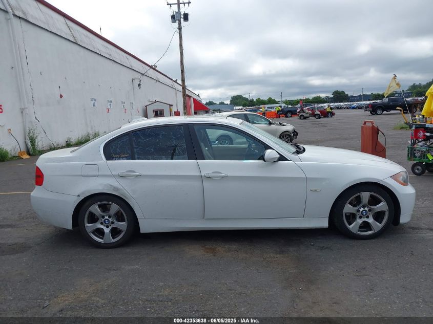 2007 BMW 335I VIN: WBAVB73587VF52911 Lot: 42353638