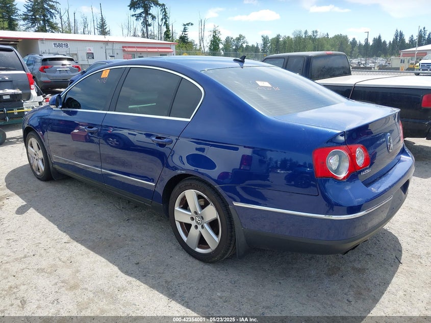 2008 VOLKSWAGEN PASSAT VIN: WVWAK73C78P083555