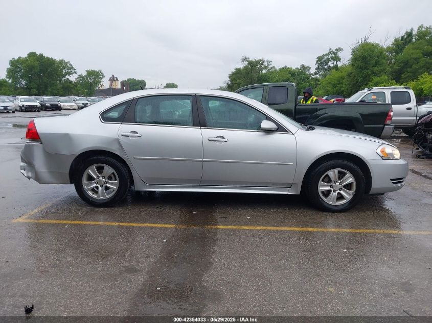 2012 Chevrolet Impala Ls VIN: 2G1WF5E36C1329490 Lot: 42354033