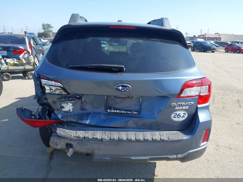 2015 Subaru Outback 2.5I Premium VIN: 4S4BSACC5F3280676 Lot: 42354143