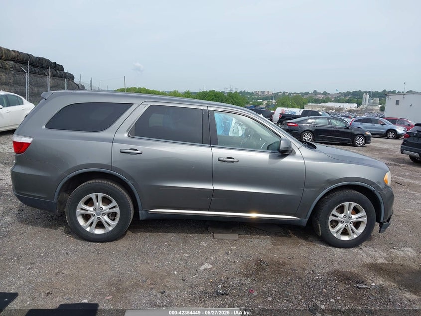 2012 DODGE DURANGO VIN: 1C4RDJAG1CC147704