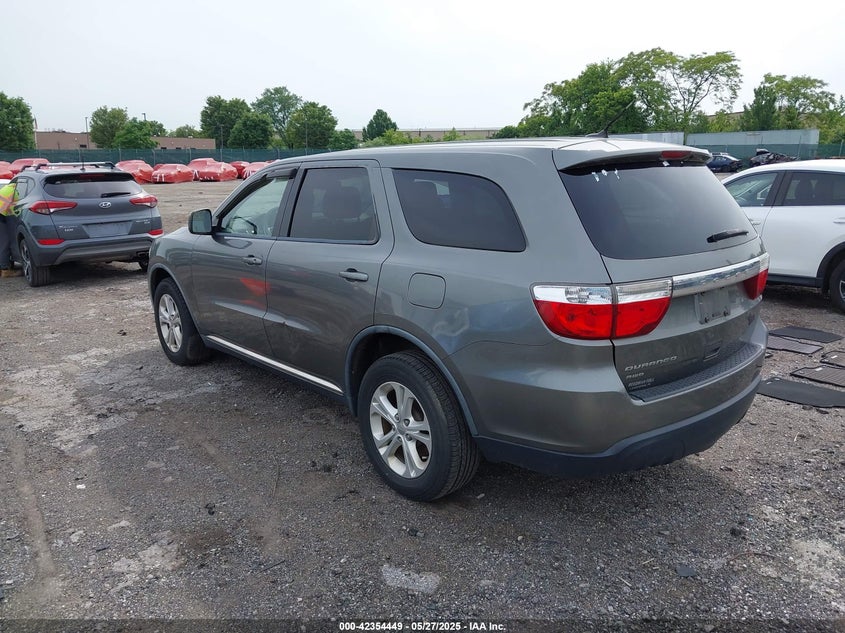 2012 DODGE DURANGO VIN: 1C4RDJAG1CC147704