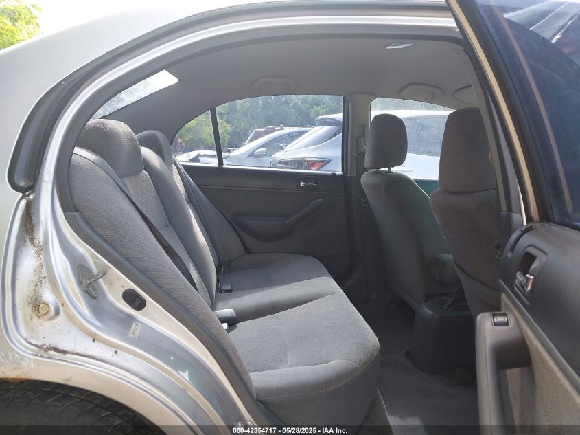 2002 Honda Civic VIN: 18GES15552L031399 Lot: 42354717