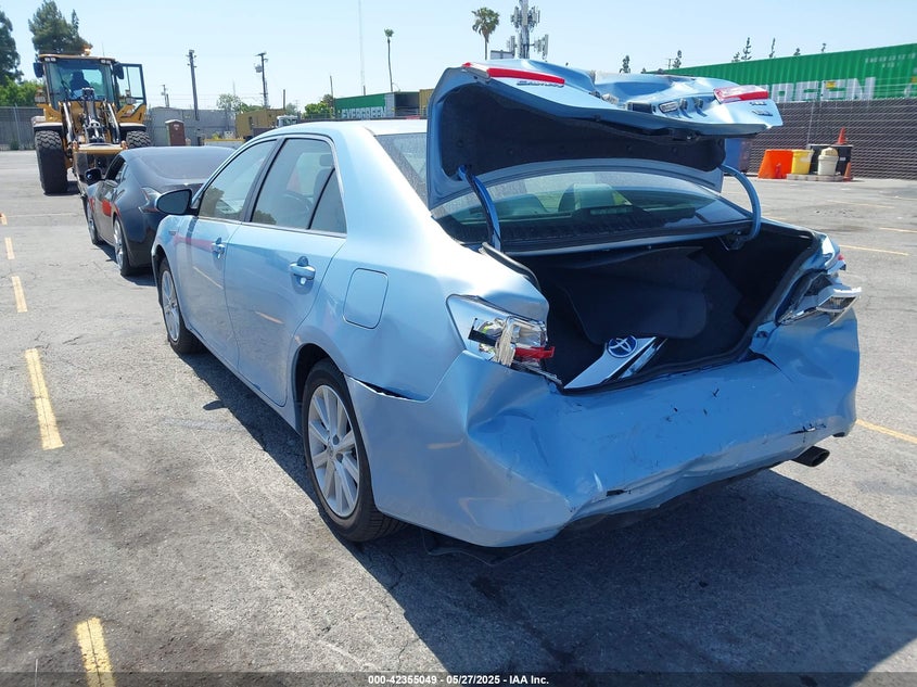 2012 TOYOTA CAMRY HYBRID VIN: 4T1BD1FK8CU030786