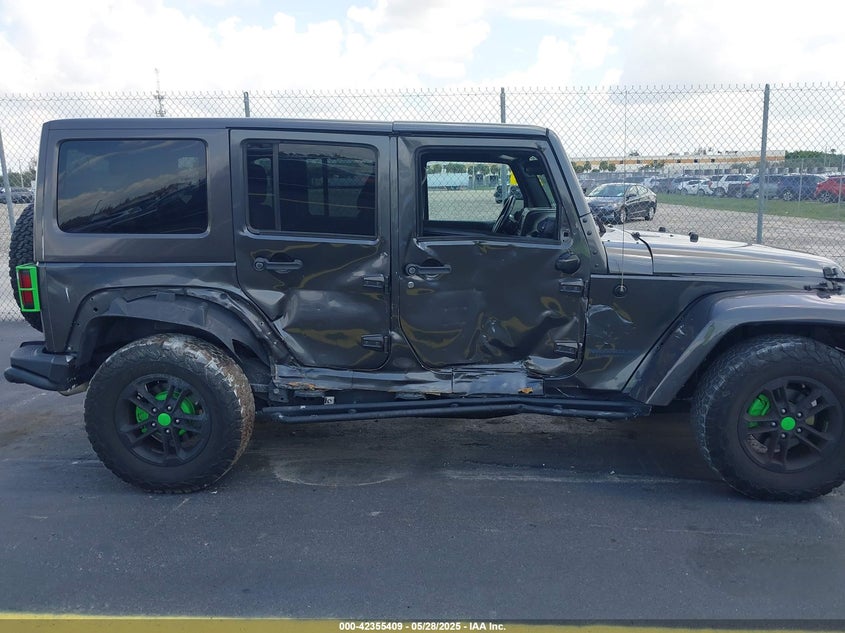 2017 JEEP WRANGLER UNLIMITED VIN: 1C4BJWEG2HL612421