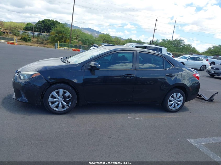 2016 TOYOTA COROLLA LE - 5YFBURHE4GP426579