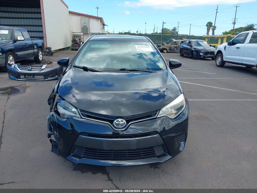 2016 TOYOTA COROLLA LE - 5YFBURHE4GP426579