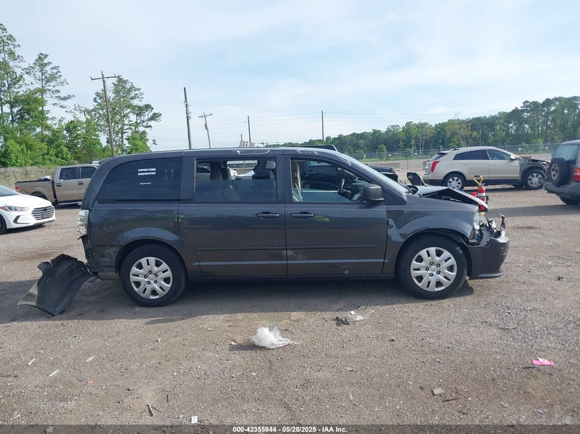 2017 DODGE GRAND CARAVAN SE - 2C4RDGBG6HR641122
