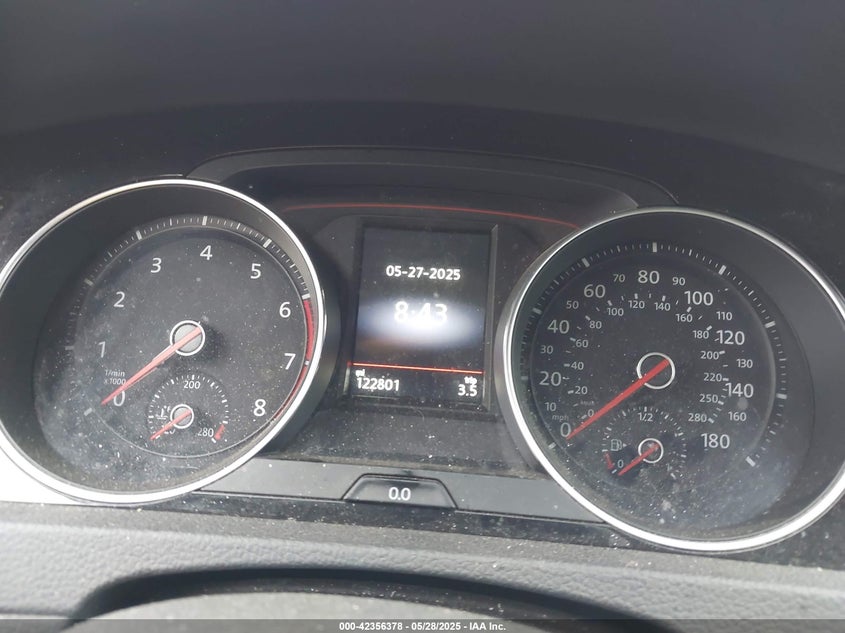 2018 VOLKSWAGEN GOLF GTI VIN: 3VW547AU8JM290617
