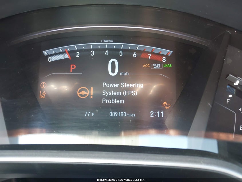 2021 HONDA CR-V VIN: 2HKRW1H82MH421586