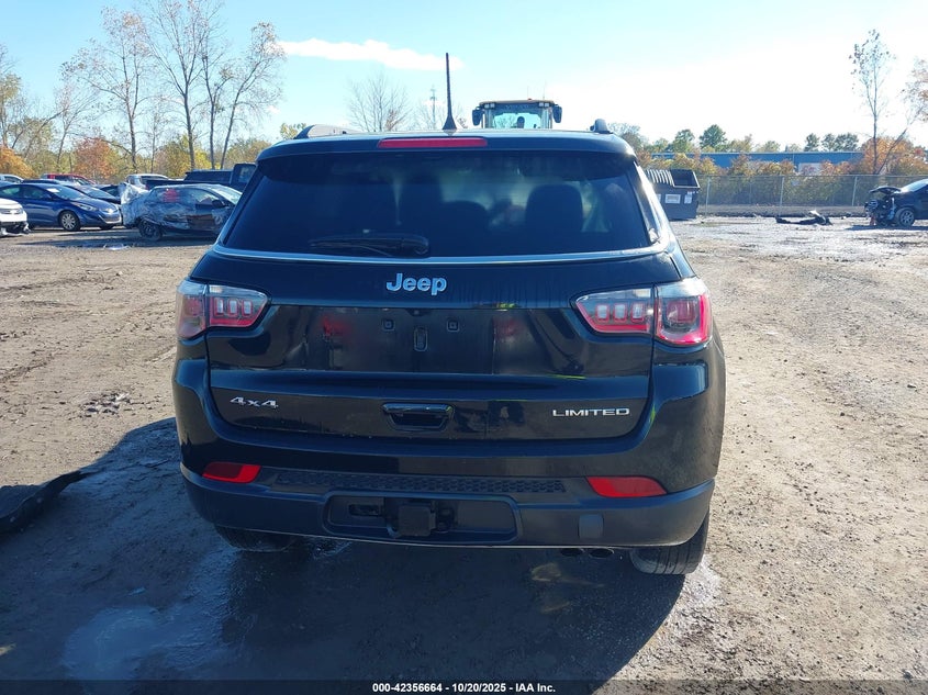2018 Jeep Compass Limited VIN: 3C4NJDCB7JT493705 Lot: 42356664