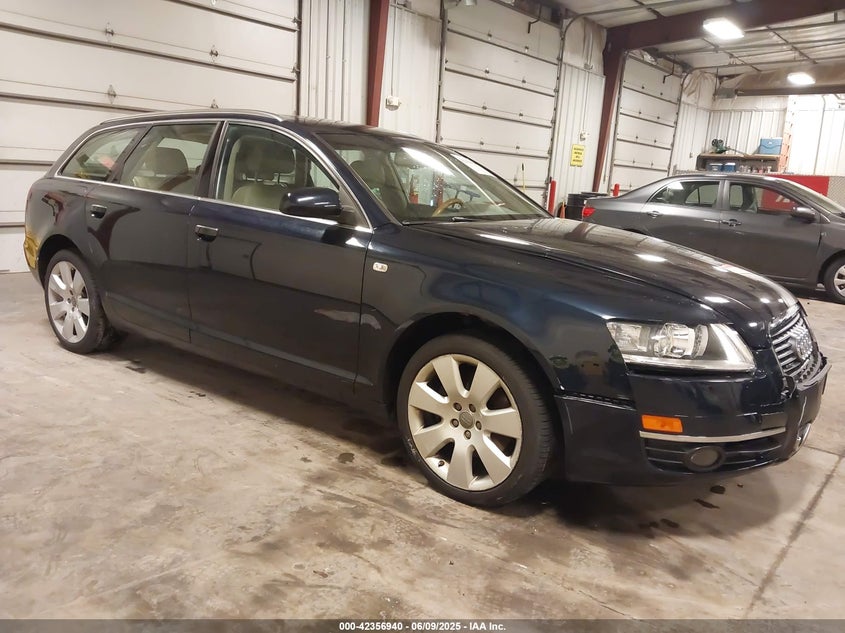 2006 Audi A6 3.2 Avant blue wagon gasoline WAUKH74F86N113969 photo #1