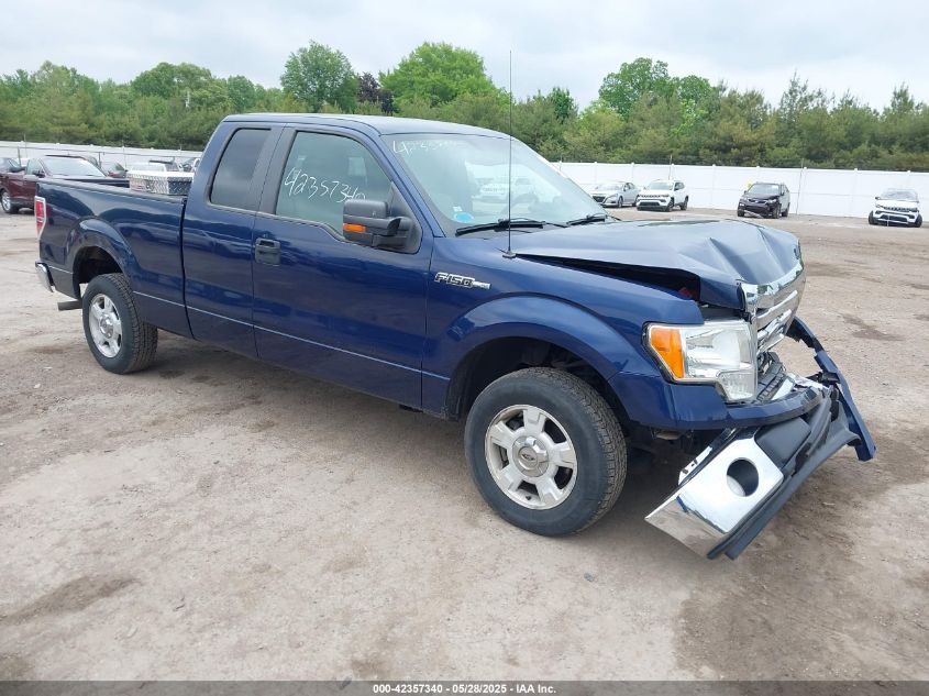 2009 Ford F-150 Lariat/Xl/Xlt blue truck flexible 1FTRX12V89FB39000 photo #1