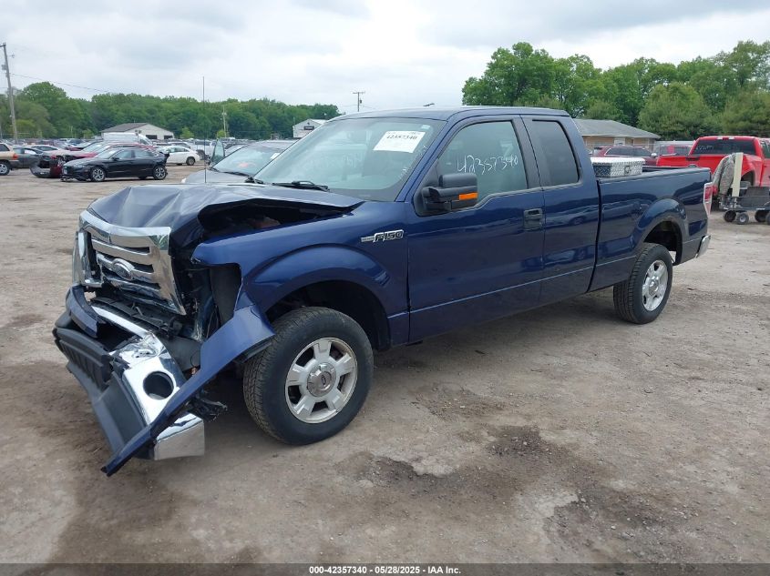 2009 Ford F-150 Lariat/Xl/Xlt blue truck flexible 1FTRX12V89FB39000 photo #3