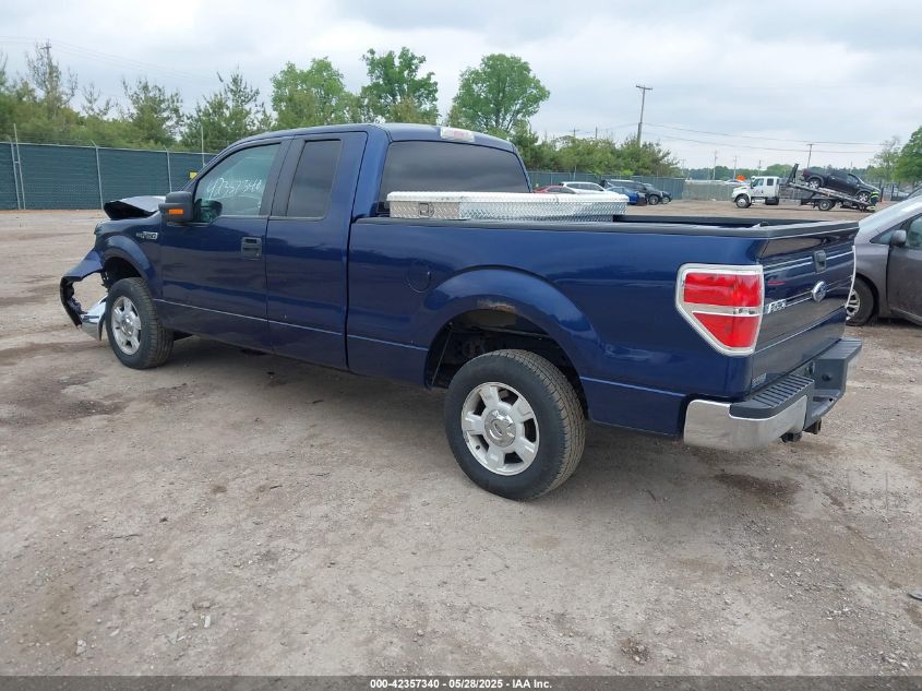 2009 Ford F-150 Lariat/Xl/Xlt blue truck flexible 1FTRX12V89FB39000 photo #4