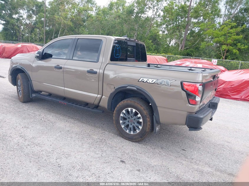 Vin: 1n6aa1ed9rn110223, lot: 42849689, nissan titan pro-4x 4x4 20243