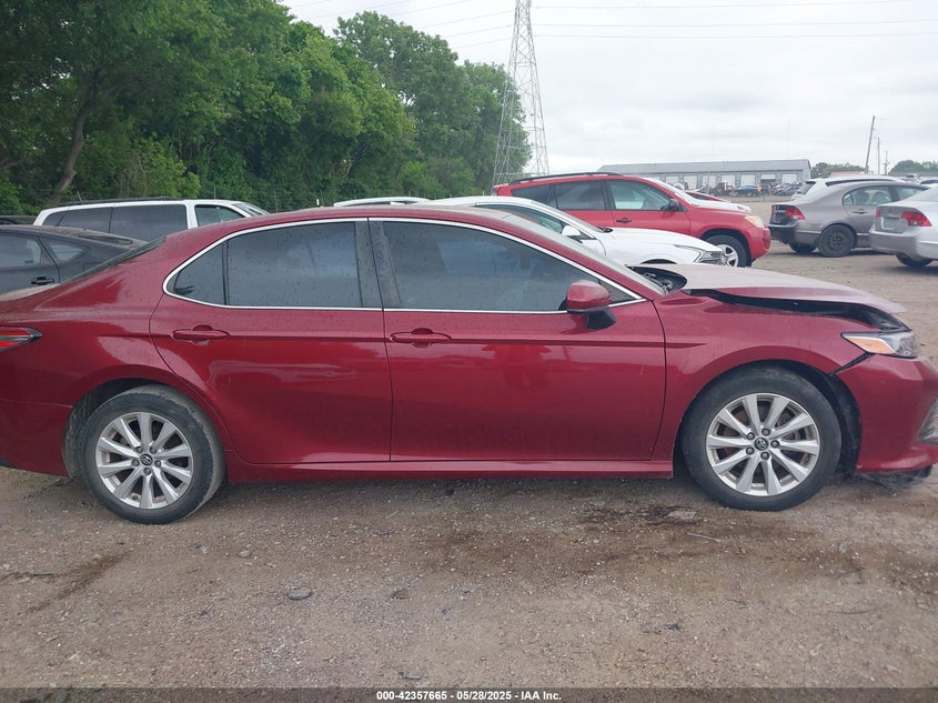 2018 TOYOTA CAMRY LE - 4T1B11HK0JU609743