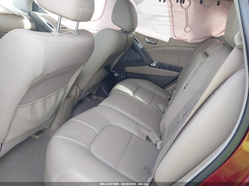 2012 NISSAN MURANO VIN: JN8AZ1MU5CW119309
