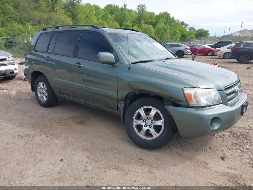 2006 TOYOTA HIGHLANDER VIN: JTEEP21A460165817