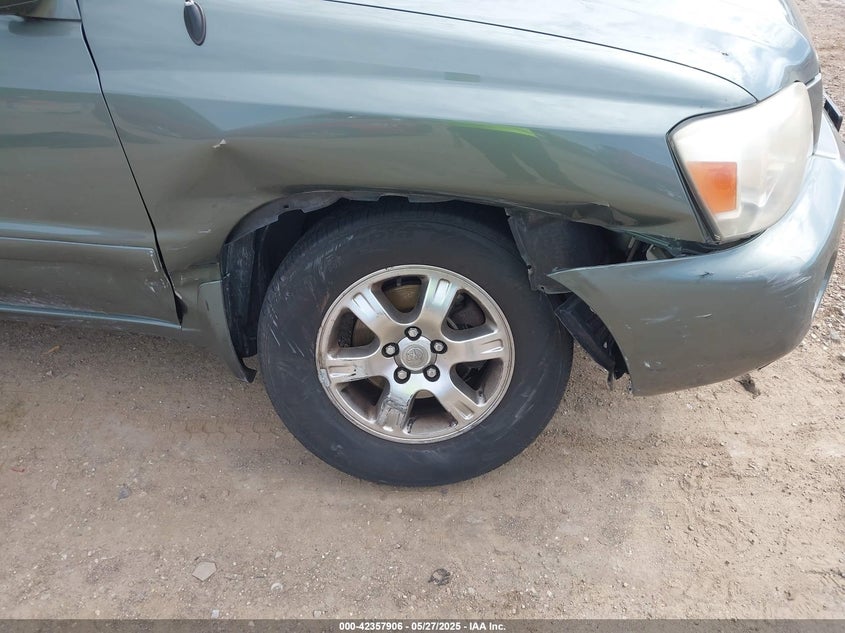 2006 TOYOTA HIGHLANDER VIN: JTEEP21A460165817