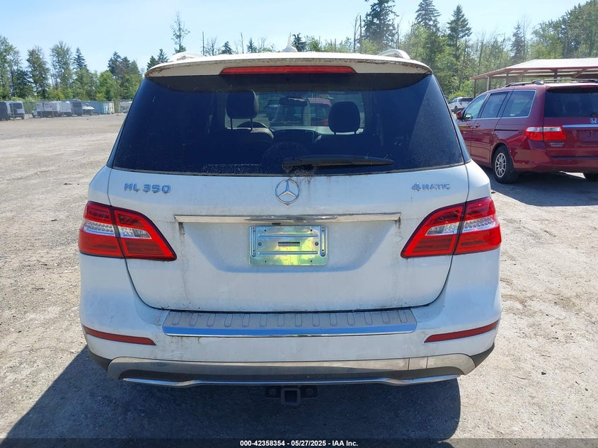 2015 MERCEDES-BENZ ML 350 4MATIC - 4JGDA5HB8FA550384