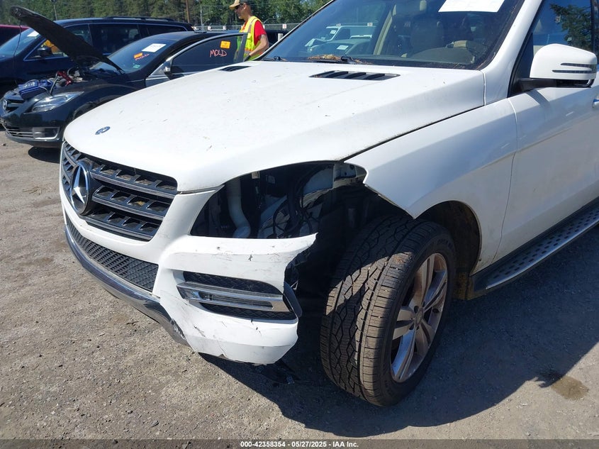 2015 MERCEDES-BENZ ML 350 4MATIC - 4JGDA5HB8FA550384