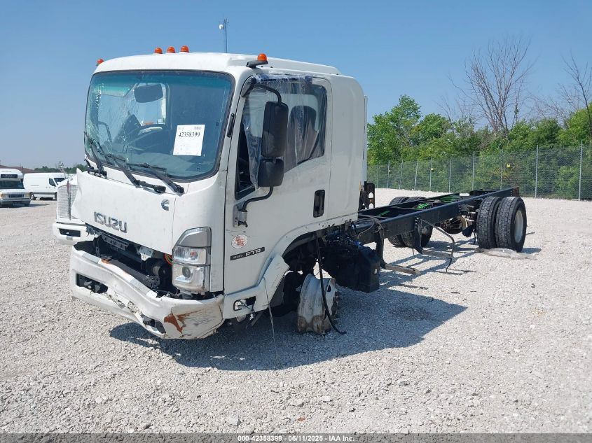 2024 Isuzu Ftr white van diesel 54DK6S1F8RSA00284 photo #3