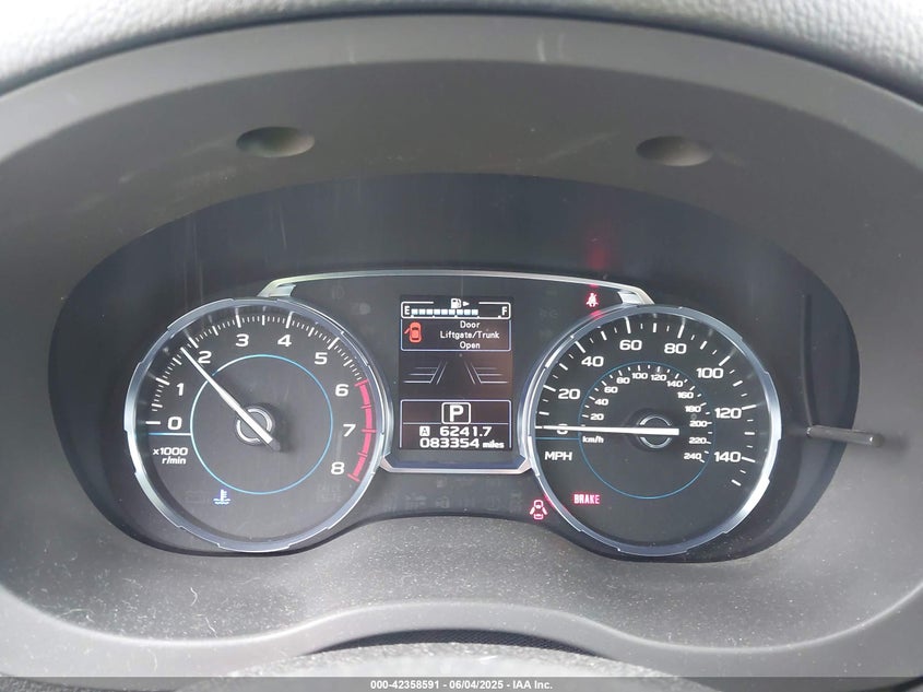 2018 SUBARU FORESTER VIN: JF2SJAWC2JH492788