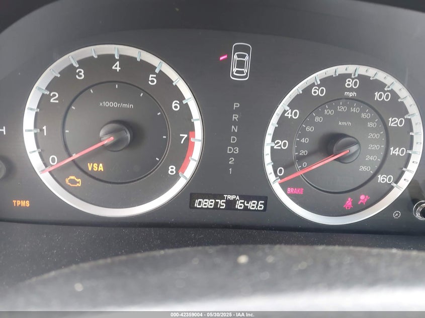 2009 HONDA ACCORD VIN: 5KBCP36899B002904