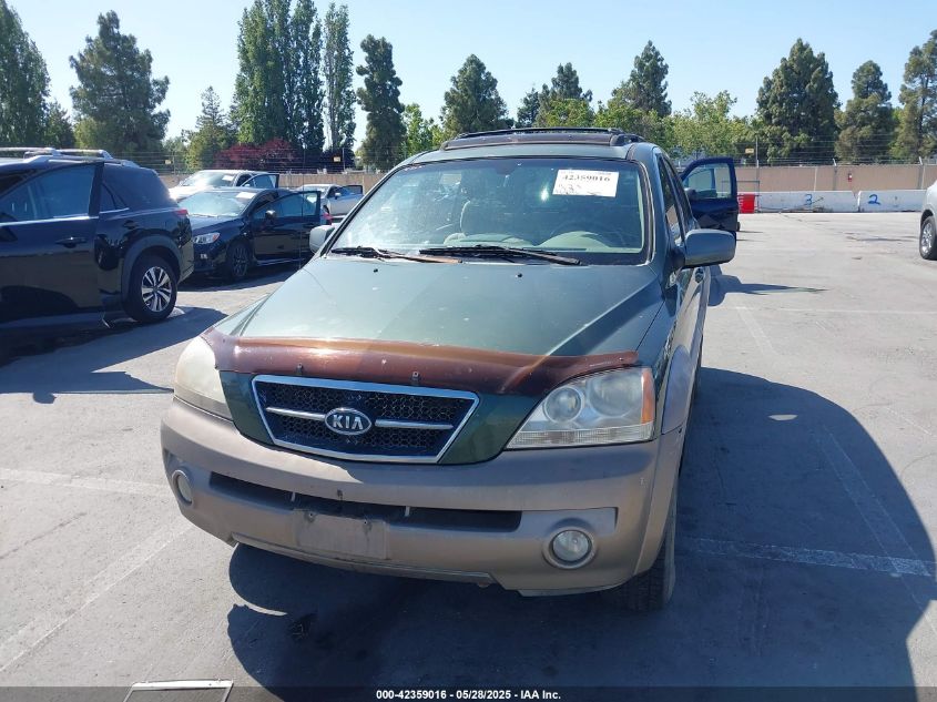 2003 Kia Sorento Ex/Lx VIN: KNDJC733135050990 Lot: 42359016