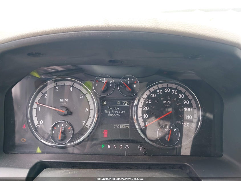 2012 RAM 1500 VIN: 1C6RD7LT6CS122906