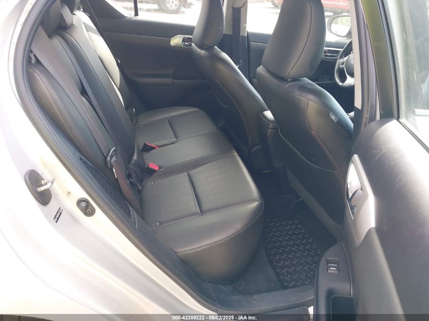 2012 Lexus Ct 200H Premium VIN: JTHKD5BH2C2108138 Lot: 42359222