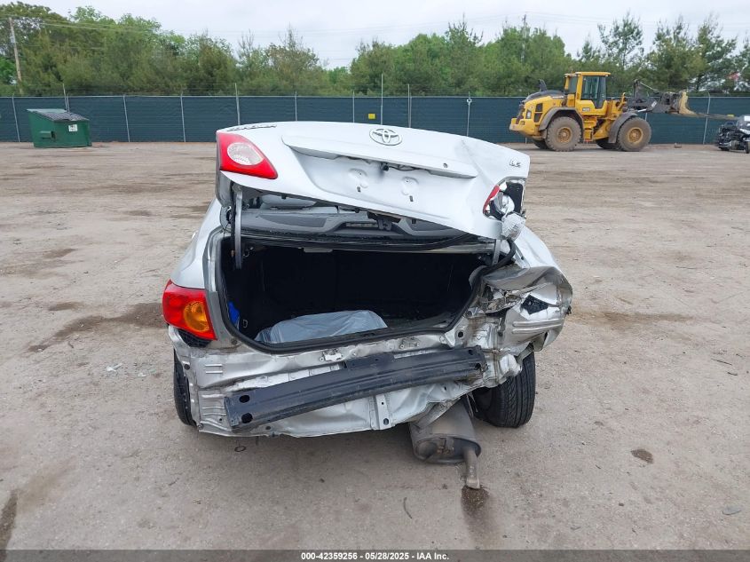 2009 Toyota Corolla Le VIN: JTDBL40E19J038038 Lot: 42359256