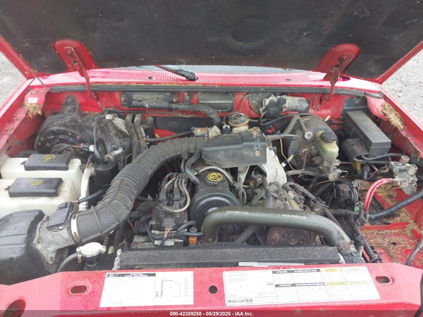 1999 Ford Ranger Xl/Xlt VIN: 1FTYR10CXXTA07801 Lot: 42359258