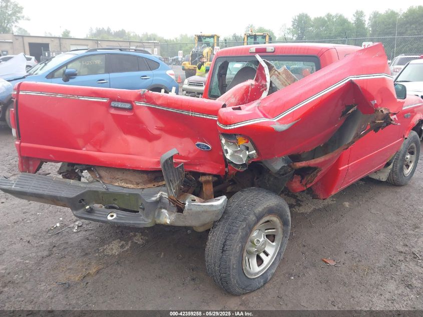 1999 Ford Ranger Xl/Xlt VIN: 1FTYR10CXXTA07801 Lot: 42359258