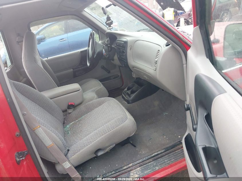 1999 Ford Ranger Xl/Xlt VIN: 1FTYR10CXXTA07801 Lot: 42359258