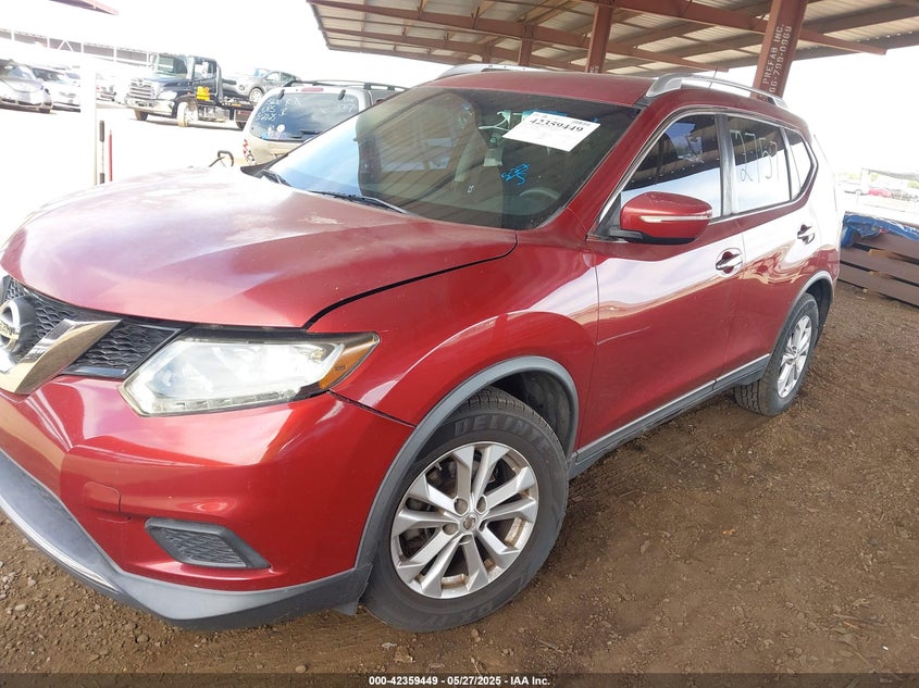 2015 NISSAN ROGUE SV - KNMAT2MT5FP562312