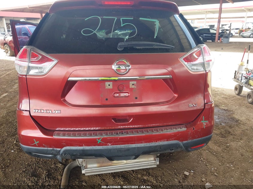 2015 NISSAN ROGUE SV - KNMAT2MT5FP562312