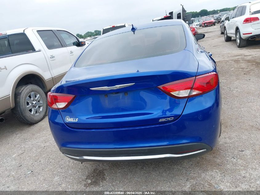 2016 CHRYSLER 200 LIMITED - 1C3CCCAB3GN171767