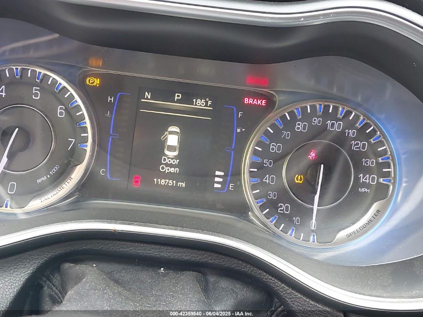 2016 CHRYSLER 200 LIMITED - 1C3CCCAB3GN171767